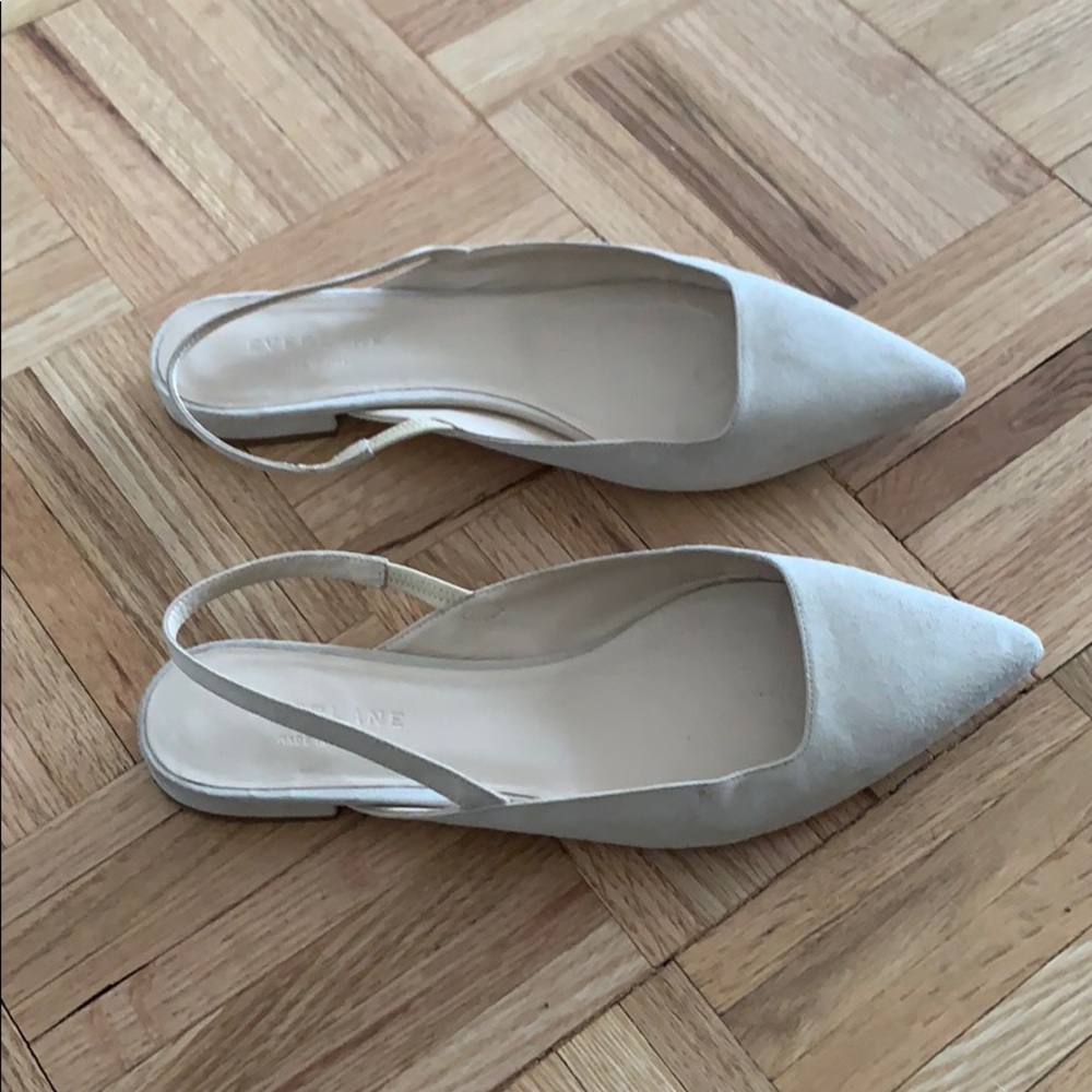 Everlane Editor Slingback Sandal Flat